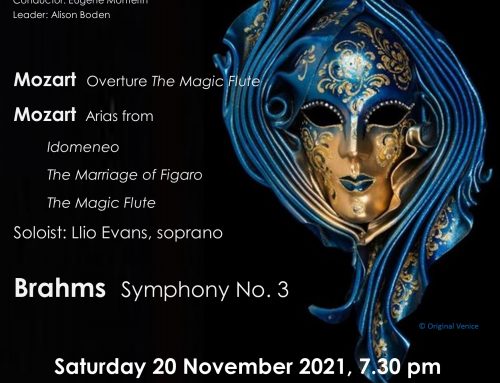 Delighted to be able to share details of our next concert. We will be back at the Wiltshire Music Centre on 20th November