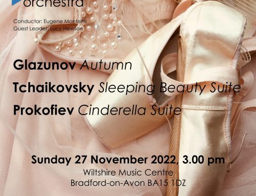 Delighted to be able to share details of our next concert. We will be back at Wiltshire Music Centre on 27th November.