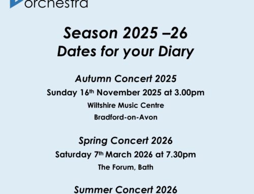 Dates for your Diary 2025-26